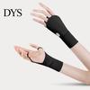 Sunscreen Golf Gloves 1 Pair Summer Sun Protection Breathable Men Women Outdoor Sports UV Fingerless Cooling Ice Silk Hand Sunshade Cover Resistant