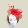 Feather Mesh Top Hat Headband Easy To Wear Style Headgear Daily Party Matching Lady Hair Accessories