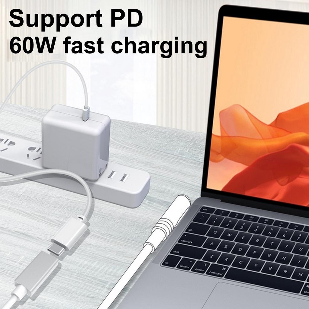 FONKEN PD100W USB C к MagSafe1 кабель с L-наконечником TypeC Женский шнур для ноутбука для MacBook Air Pro Магнитный преобразователь для быстрой зарядки