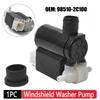 Twin Outlet Windshield Washer Pump 98510-2C100 with Grommet Windshield Cleaning Pump for Hyundai Accent 2001-2005 Entourage