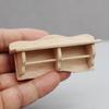 Миниатюрная модель деревянной вешалки для полотенец в масштабе 1/12 - DIY миниатюрный реквизит для фотографии - Сезонный декор - Идеальный подарок
