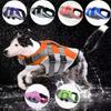 Dog Swimming Life Vest with Safety Reflective Stripe Adjustable Elasticity Pet Dog Swimming Coat