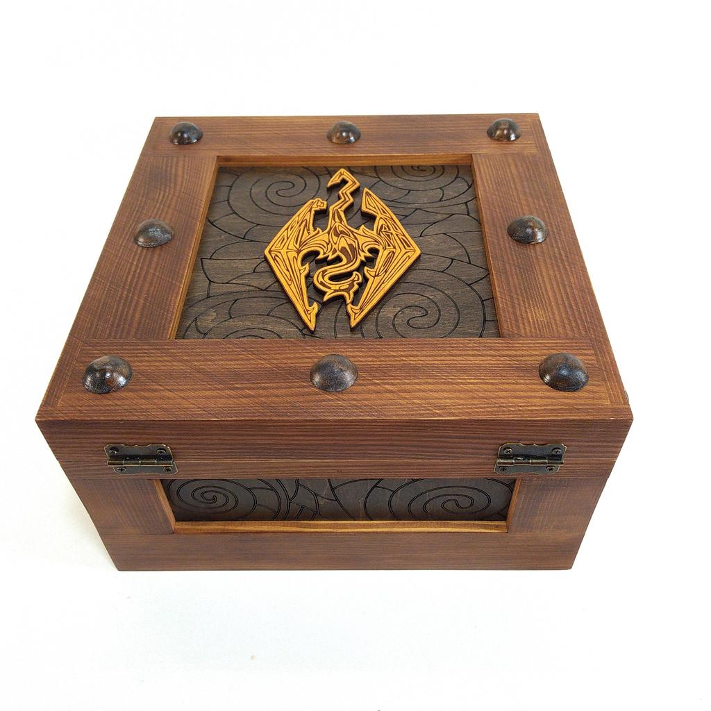 Ящик с крышкой World of Warcraft Орда 24,5x24,5x14 cm Дерево Лак