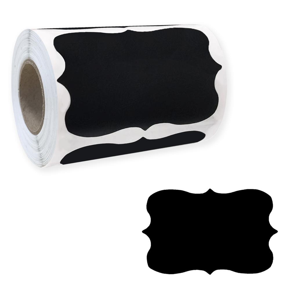 120 шт./рулон 3 вида съемных наклеек для школьной доски водонепроницаемые этикетки для школьной доски 1,4*2,2 дюйма для дома и кухни