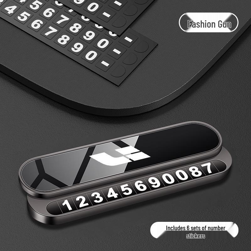 Идеальный временный номерной знак для парковки для Ideal ONE L6-L9, с дисплеем для телефона для движущегося автомобиля