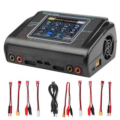 Зарядное устройство T240 DUO AC 150W DC 240W 10A сенсорный экран двухканальное зарядное устройство балансировочное устройство разрядник для RC игрушек