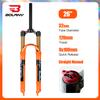 Вилка для велосипеда BOLANY Solo Air Оранжевая MTB Велосипедная Передняя Подвеска Прямая/Конусная RL/LO 26/27.5/29 дюймов Магниевый Сплав Быстросъемный