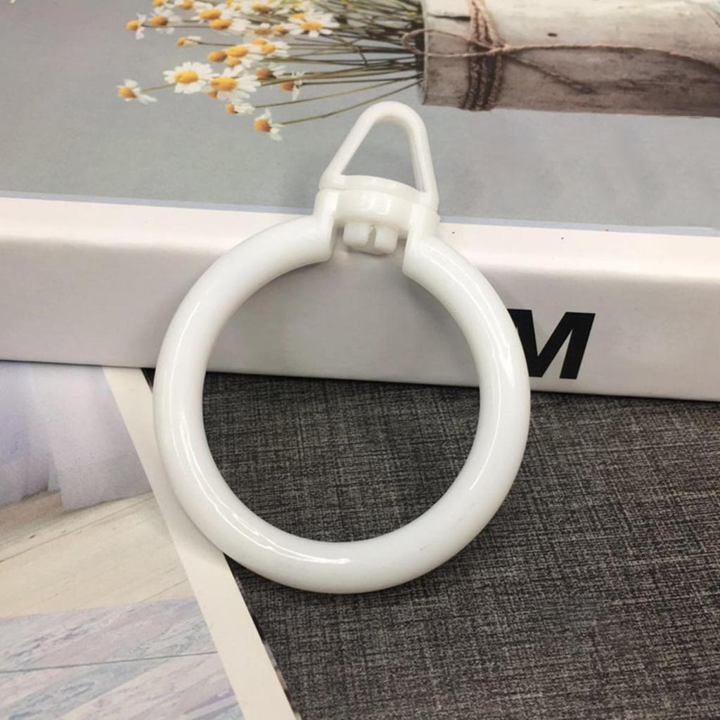 Curtain Hanging Ring Plastic Rod Rings Hooks for Drapes Holder Shower Curtains Drapes Plastic Holder