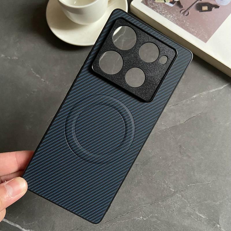 Magnetic Case for Motorola Moto Edge 60 50 Fusion Ultra Neo Pro G86 G84 G85 Cover PU Leather Carbon Fiber Texture Mag-safe Shell