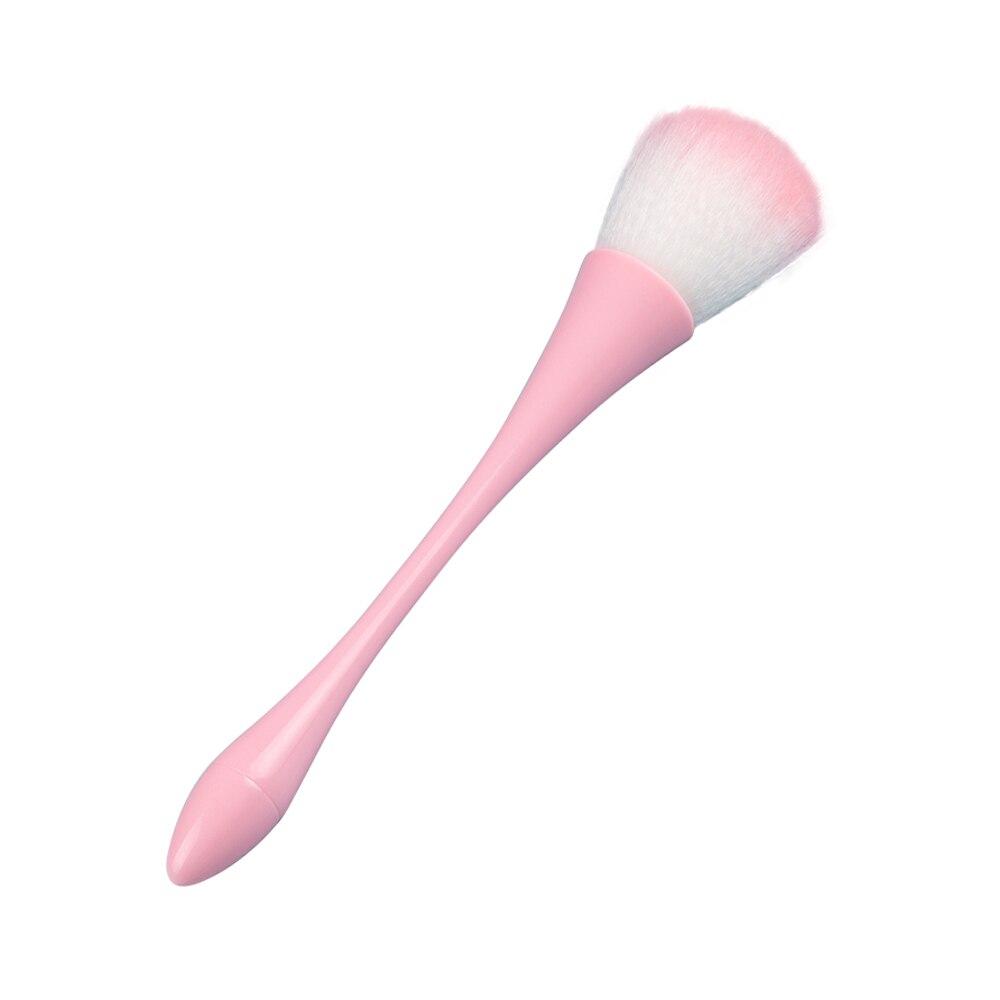 1 шт., кисть для пыли с розой для дизайна ногтей, кисть для красоты, кисти для румян, кисти для пудры, модные гель-аксессуары для ногтей, материалы, инструменты, мягкие
