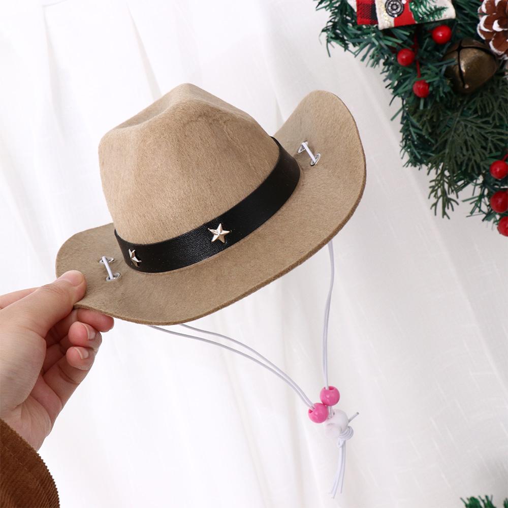 Photo Prop Cowboy Hat Cat Costumes Birthday Party Dog Costume Dog Hat Cat Cowboy Hat Pet Supplies