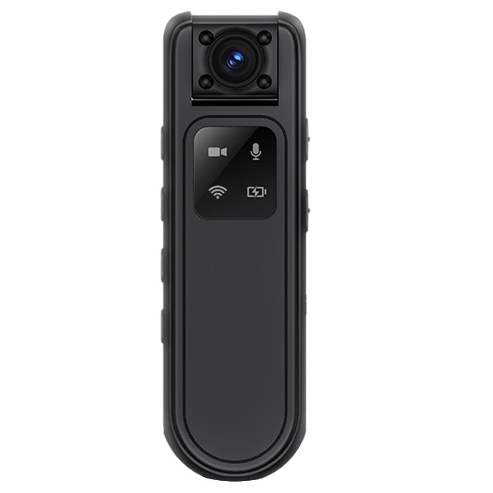 Мини-камера 2K HD, Wi-Fi, вращающийся объектив на 180°, спортивный видеорегистратор для занятий спортом на открытом воздухе, ночного видения, полицейская камера, задний зажим, длительный срок службы батареи