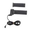 1 Pair Electric Bike Throttle Handle 20X Full Twist Skid Resistance Electric Bike Accelerator Grips