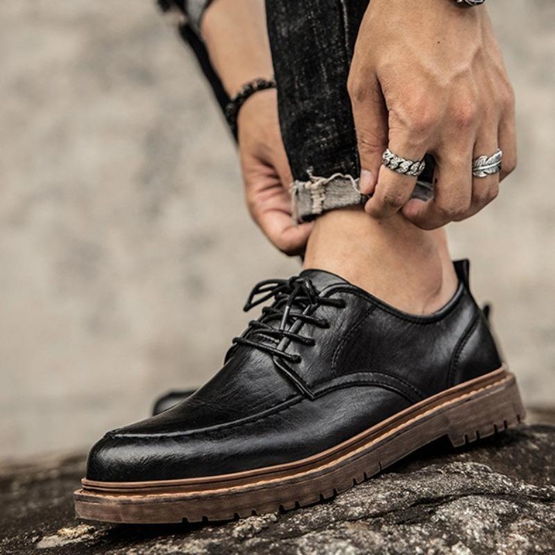 Мужские туфли броги Роскошные ручной работы из кожи коровьей кожи Модная деловая обувь для мужчин На шнуровке Оксфорды Бренд Мужская обувь