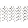 20Pcs Key Chain Clip Hook Swivel Lanyard Snap Keychain Key Ring DIY Accessories Hardware21x35mm Big