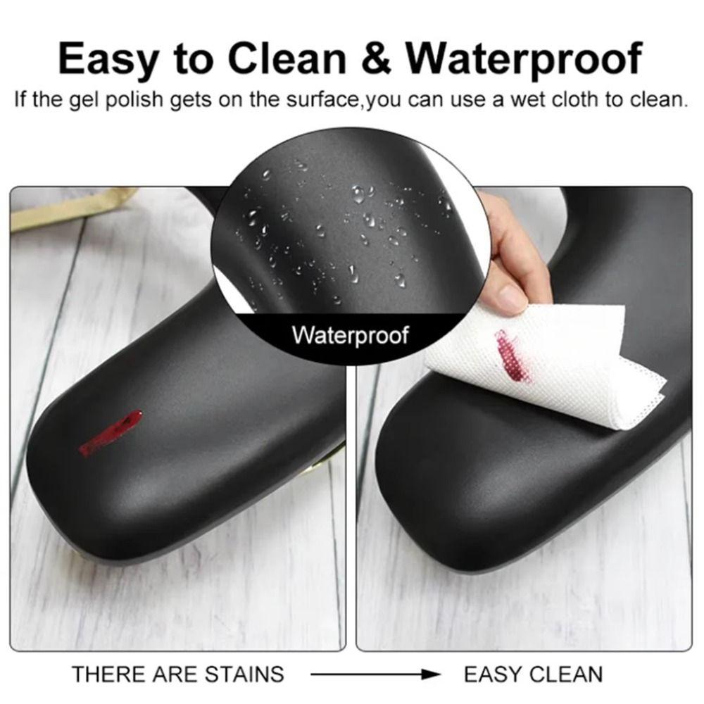 U Shaped Nail Arm Rest Cushion with Phone Holder Manicure Hand Pillow Nail Accessories