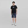 Lee T-Shirts Men's Black Crew Neck Moderate Straight Fit LMT0081264LE00FK11000