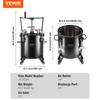 Spray Paint Pressure Pot Tank 20L/5gal with Casters Leak Repair Sealant