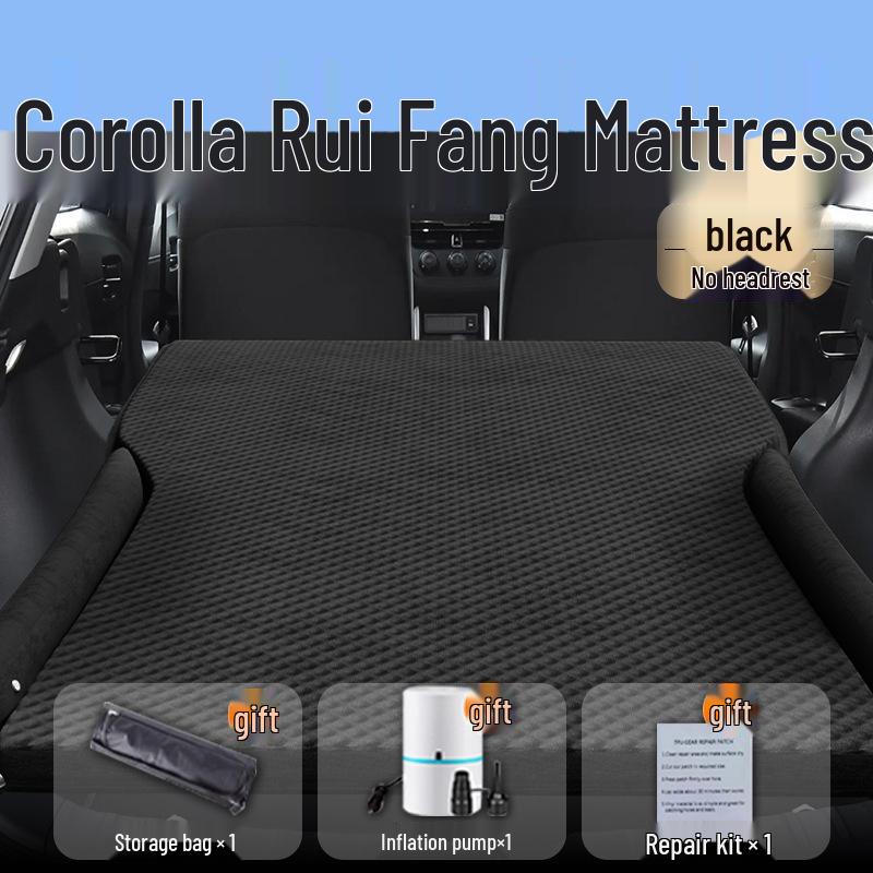 Toyota Corolla Rear Seat Inflatable Mattress for Trunk and Car Bed Sleeping