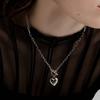 Love Lock Heart Necklace_Vh24Nnne101M