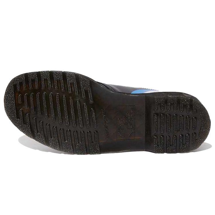 Dr. Martens The Who X Fashion Round Toe Low Top Casual Shoes Unisex Casual Shoes Black 25269001