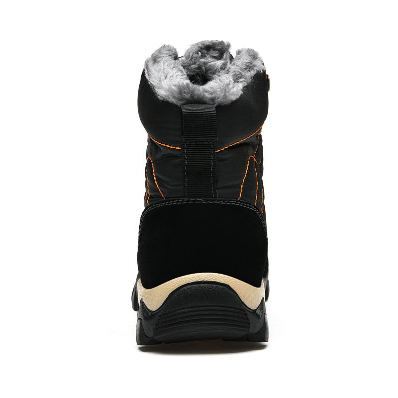 Мужские плюшевые сапоги. Высокие хлопковые туфли. Теплые зимние сапоги. Большие ботинки 38–47.