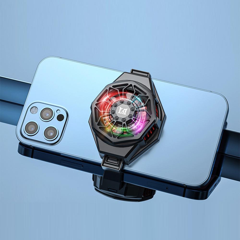 N3 Clip-On Phone Радиатор Охлаждающий Вентилятор Смартфон Прямая Трансляция Игровой Охладитель Рассеивания Тепла