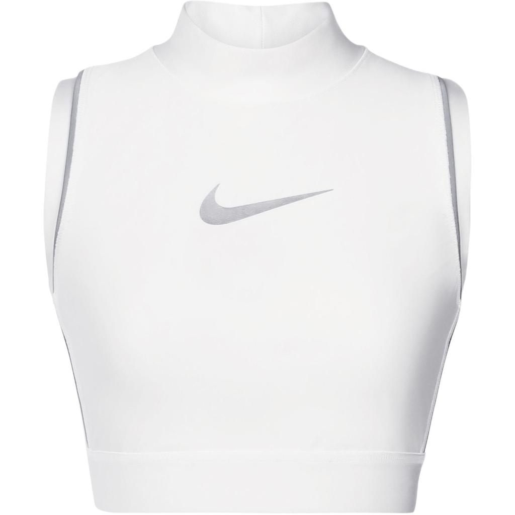 Nike X Ambush Collaboration Fitness Training Crop Tank Top Women Tops White AQ9226-030