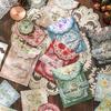 30 шт. Набор винтажной кружевной бумаги для творчества, DIY, дневника, альбома, скрапбукинга, фоновая бумага