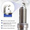 9029 Double Iridium Spark Plug Compatible With 2007- Nissan Altima Versa Sentra Rogue Cube NV200 Pathfinder Infiniti FX50 M56 QX60 QX70 DILKAR6A11