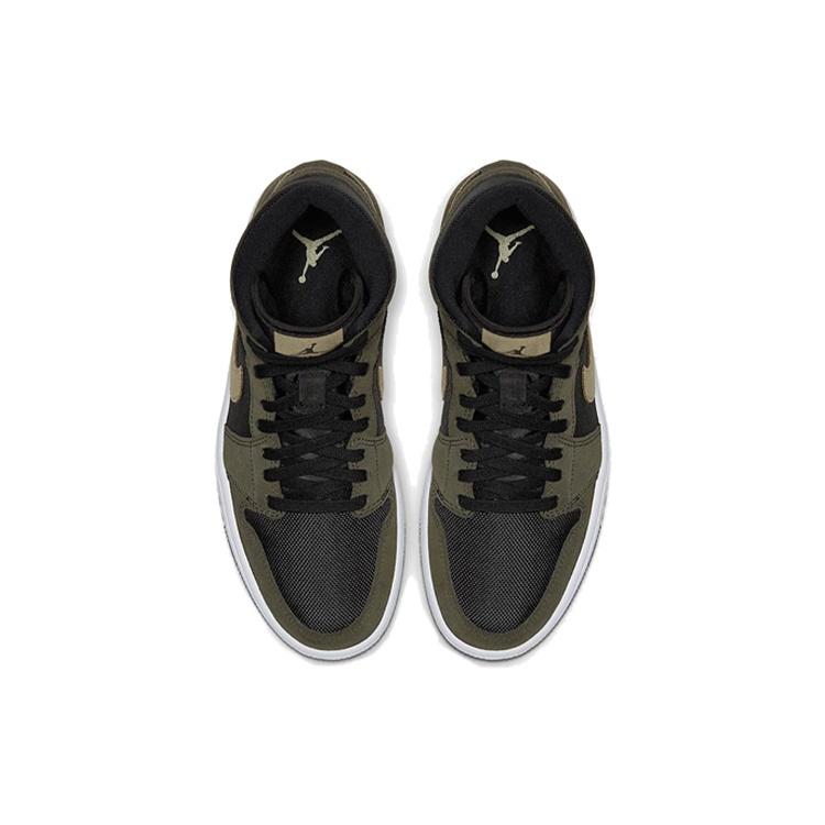 (WMNS) Air Jordan 1 Mid 'Olive' Women's BQ6472-030