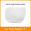For Tesla Model 3 Model Y Car Seat Headrest Neck Pillow Model S Model X Soft Comfort Memory Cushion Protect Cover Accessories