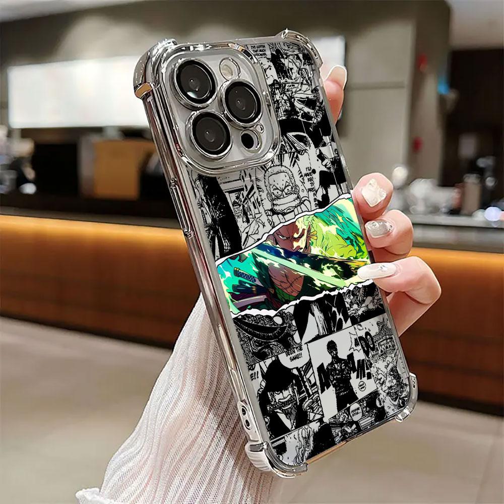 Япония Аниме Горячий One Pieces Мягкий Чехол Для iPhone 17 Pro 16 15 14 13 12 11 Pro Max Чехол 17 Plus 17E 16E 17Air Силиконовый Чехол для Телефона