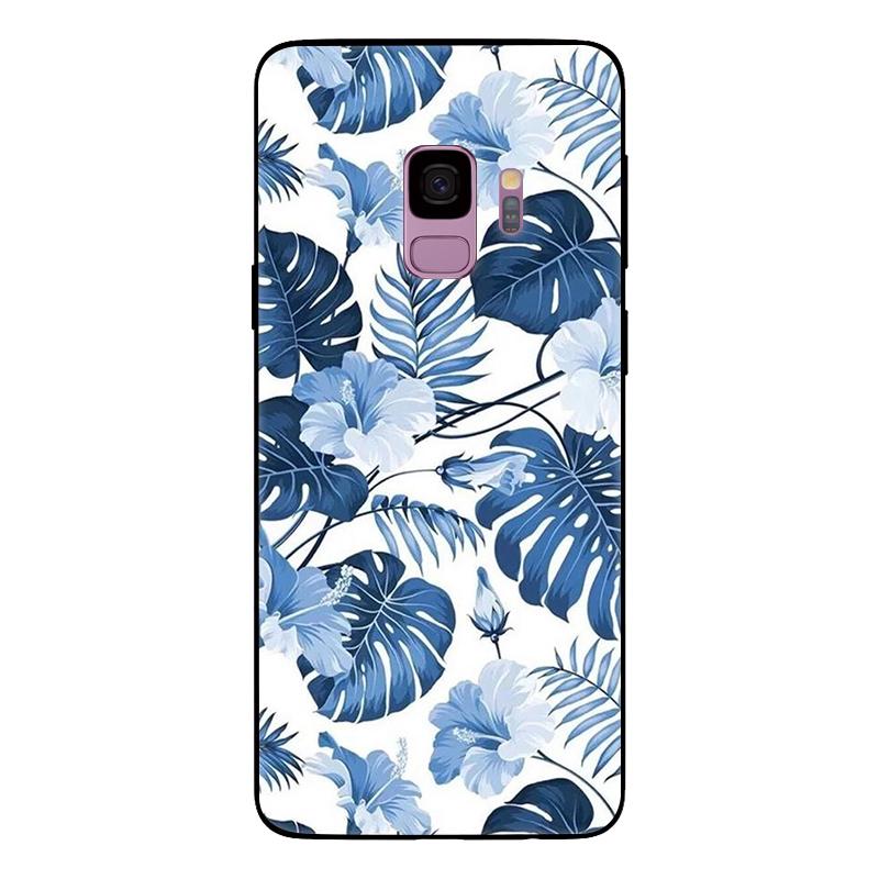 Чехол для Samsung Galaxy S9 Plus SM-G965F G965 S9Plus Мраморный Рисунок Мягкий Матовый Силиконовый Задний Чехол для Samsung S9 S9+ Полный Чехол