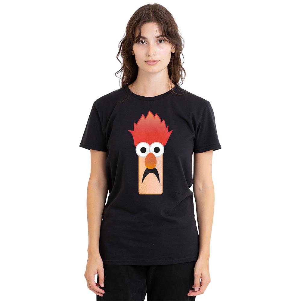 The Muppets Womens/Ladies Beaker Face T-Shirt