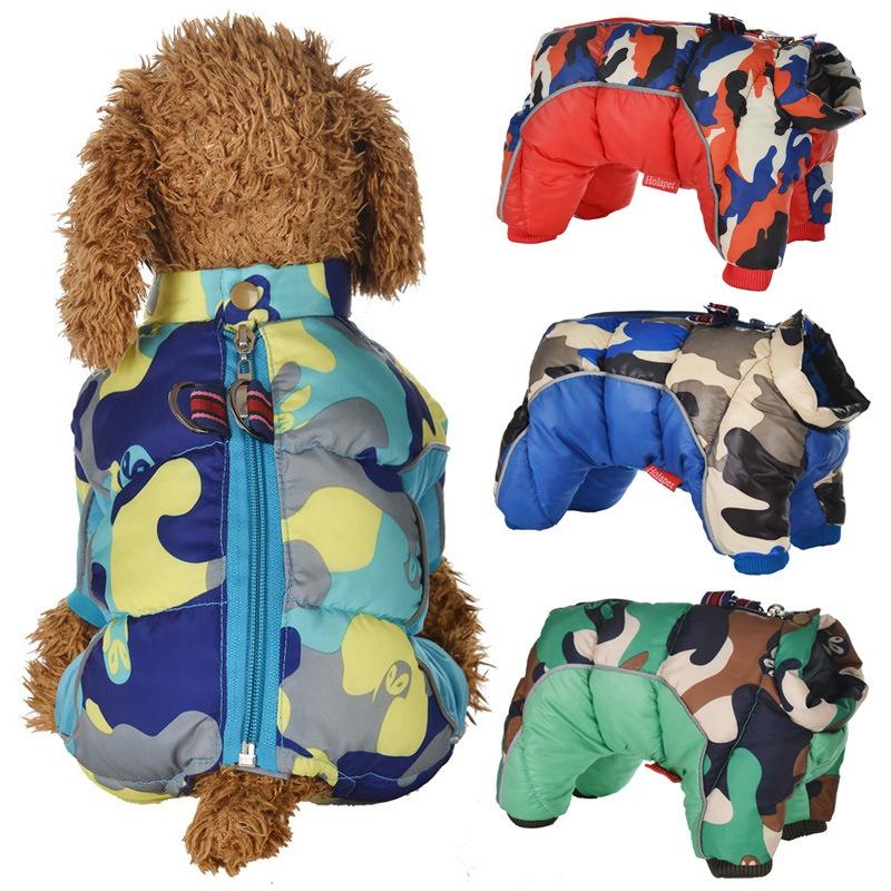 Winter Pet Dog Clothes Super Warm Jacket Thicker Cotton Coat Waterproof Small Dogs Pets Clothing for French Bulldog Puppy