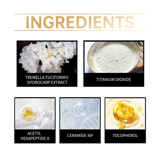 10 мл Консилер от темных кругов SPF 41 Корректор цвета глаз Длительный натуральный антивозрастной тонирующий крем для глаз Легкая увлажняющая сыворотка для глаз