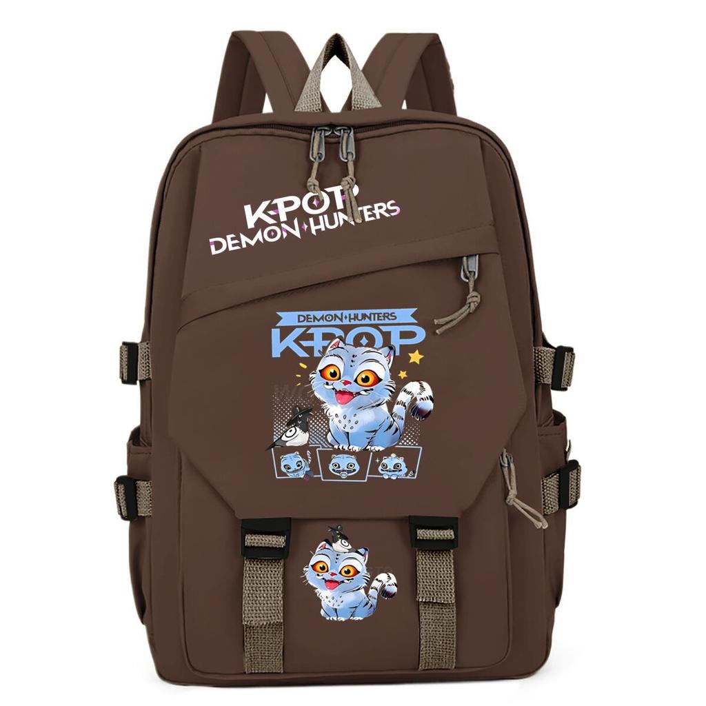 Горячая Распродажа Demon Hunters KPop Demon Hunters Периферийный Рюкзак Большой Вместимости Студенческий Рюкзак