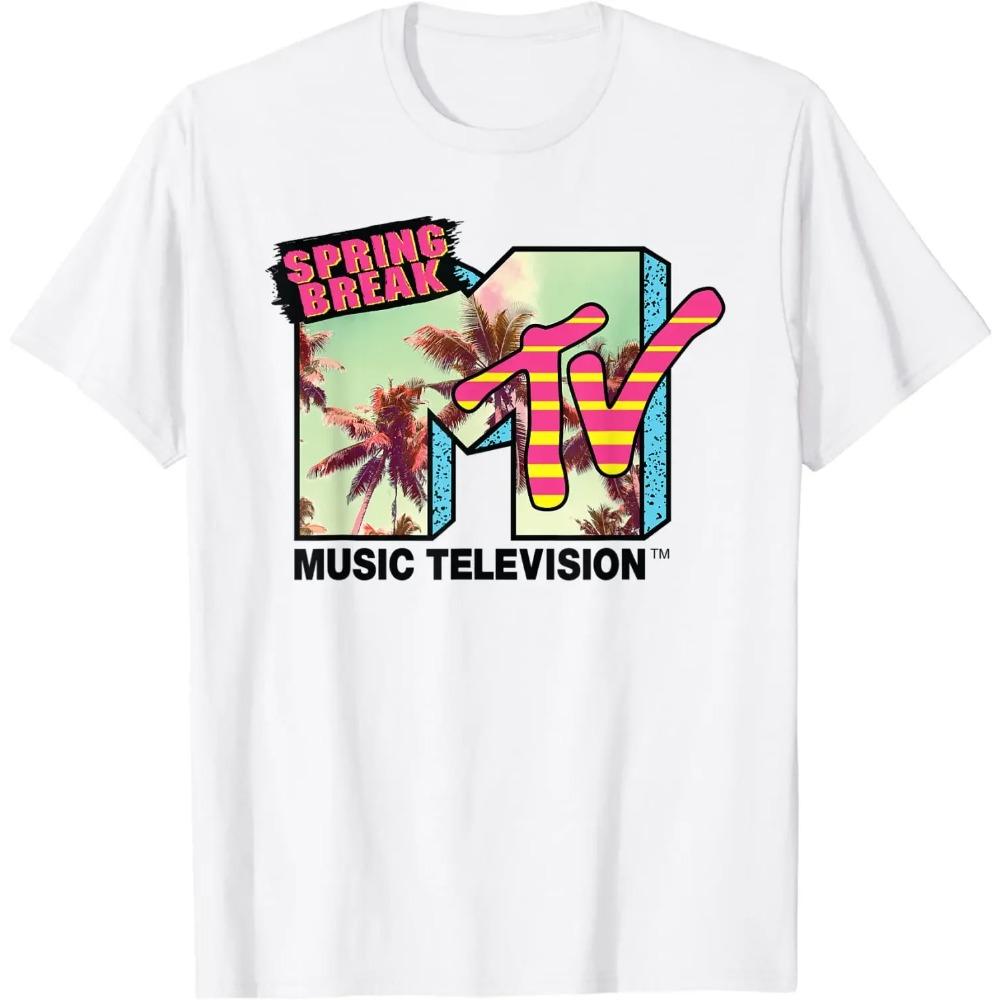 Classic MTV Logo Spring Break T- Shirts T-Shirt
