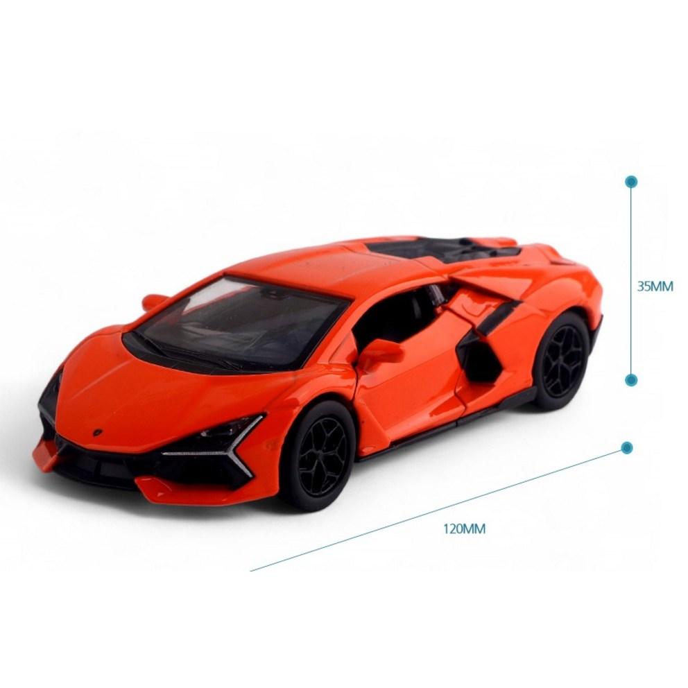 WELLY Литая модель автомобиля Lamborghini Revuelto, 120 x 35 мм