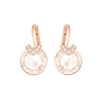 Серьги-гвоздики из сплава Bella для женщин Розовое золото 5299318
