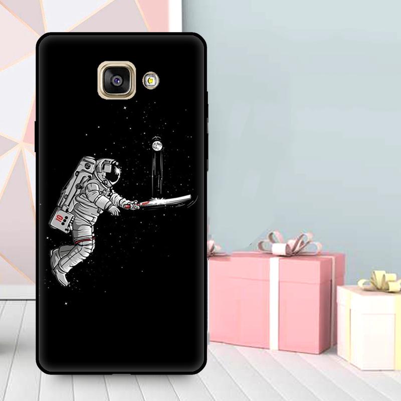 Космический чехол со звездами для астронавта для Samsung Galaxy J3 J5 J7 J1 2016 A3 A5 2017 J4 J6 J8 A7 A9 A6 A8 Plus 2018