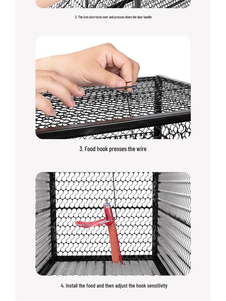 Полностью автоматическая клетка для больших кошек для гуманного спасения