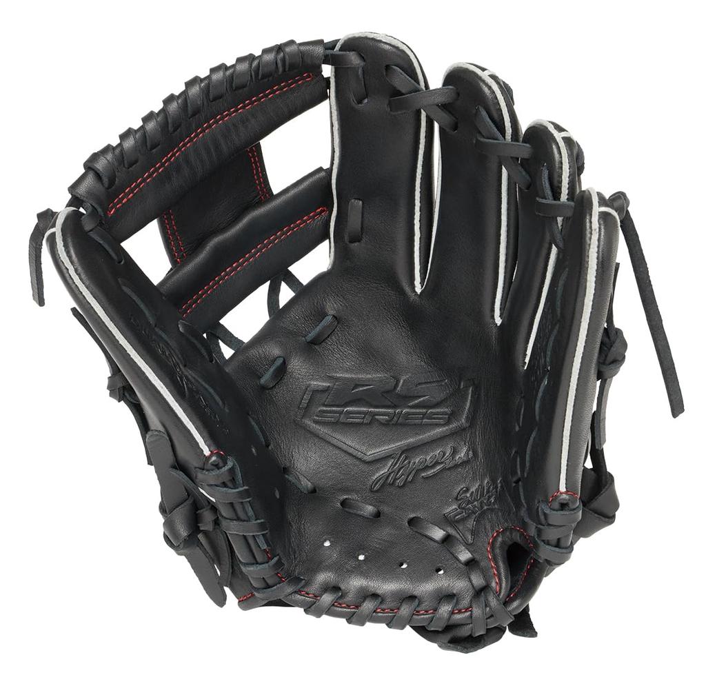 Rawlings Бейсбол HYPER TECH СЕРИЯ R9 Черный Размер Маленький Перчатка, Софтбол, Юниорский, Детский, GJ5R9BFS, [Универсальный], (Бросающий правой рукой)