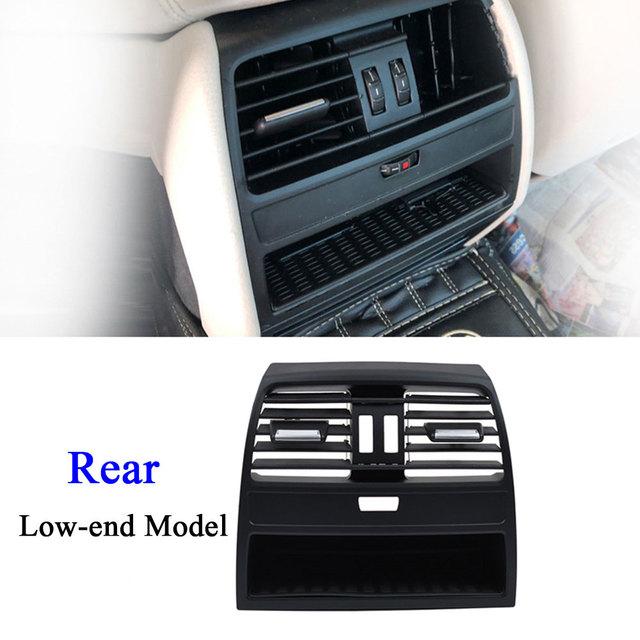 Хромированная передняя центральная левая/правая решетка воздухозаборника, крышка выпускного отверстия, средняя задняя панель воздухозаборника для BMW 7 серии F01 F02 730 735 745 750