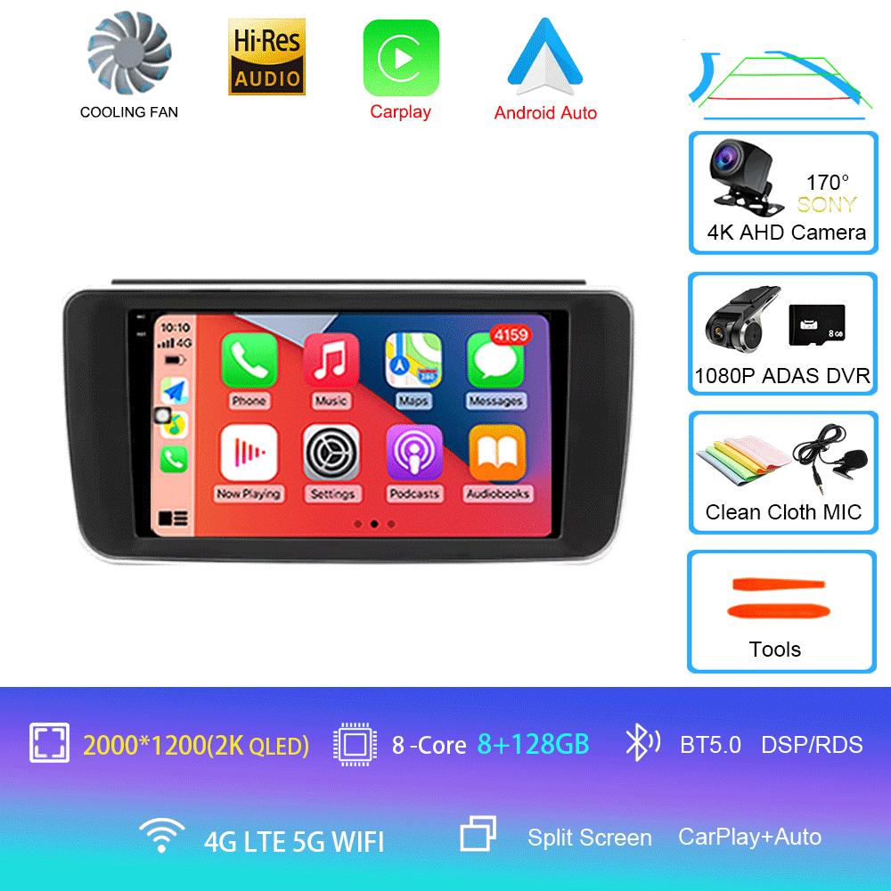 Android 14 для Nissan Leaf ZE1 2017 - 2024 Octa-Core HU 4G автомобильное радио мультимедиа видеоплеер навигация GPS 360 камера Wifi