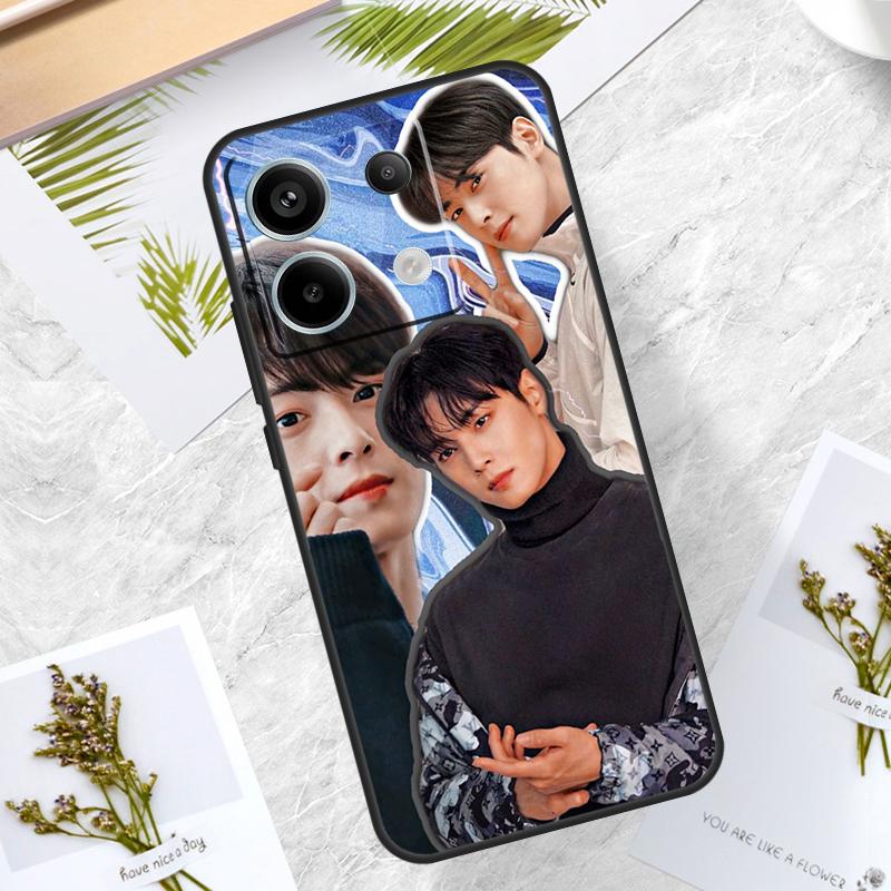 Ча Ын У корейский актер певец Чехол Для Xiaomi Redmi Note 13 Pro 12 11 10 9 9S 10S 11S 12S Чехол Для Redmi 12C 9C 10C 13C