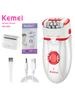 Kemei KM-2668 2-в-1 Женский эпилятор Бритва для тела для бритья всего тела Женский удалитель волос Электрическая машина для депиляции тела