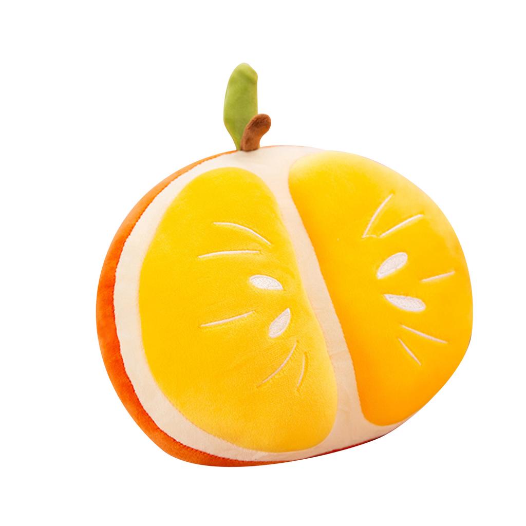 Kids Fruit Plush Pillow Cute Super Soft Vibrant Color Sleep Companion Stuffed Toy for Home Office