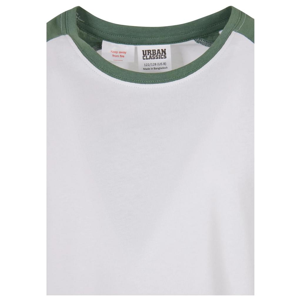 Urban Classics Girls Contrast Raglan T-Shirt